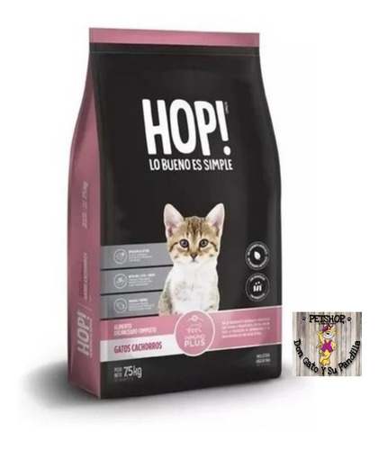 Hop! Gato Kitten X 7,5kg
