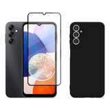 Capa Capinha Case + Película 3d Para Galaxy A14 5g Sma146