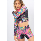 Remera Crop Top Opiparo Pepino Mexicote Rosa Surf Wake Kite