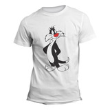 Silvestre. Playera Looney Tunes Adulto Y Niño