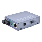 Convertidor Ethernet De 2 Piezas Rj45 Monomodo De Un Solo Nú