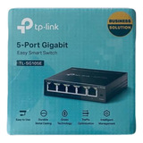 Switch Vlan 05 Portas Tp-link Sg105e Gigabit 10/100/1000mbps