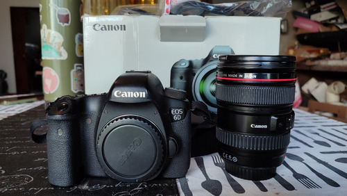 Canon 6d  + Lente 24 105 L F4 Full Frame