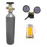 Regulador Manometro Carbonatar Cerveza + Tubo Co2 De 1/4 Mt3