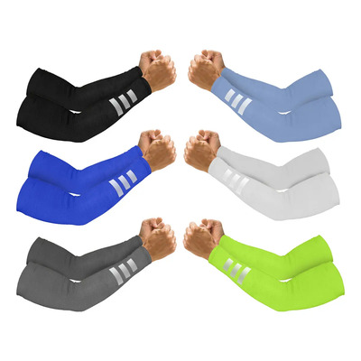 WFEANTL 6 Pares Mangas Protectoras Para Sol, Deporte Con Reflejante,mangas deportivas protectoras,multicolor | MercadoLibre