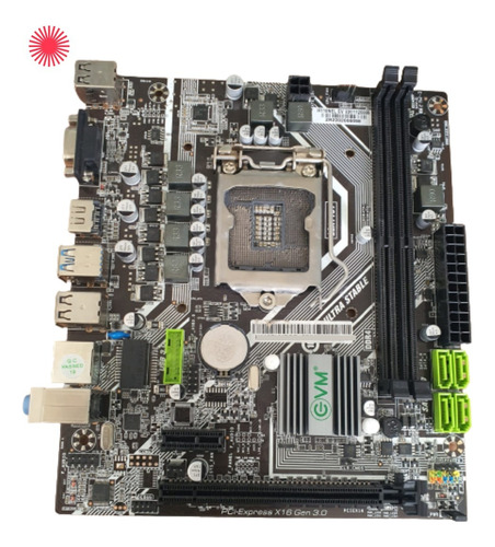 Placa Mãe H110 1151 Ddr4 *retirada De Peças* Sem Acessórios*