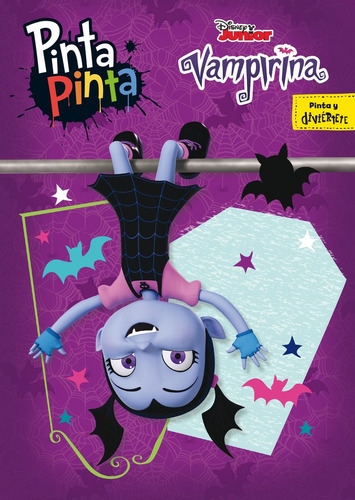 Vampirina. Pinta Pinta, De Disney. Editorial Libros Disney, Tapa Blanda En Español