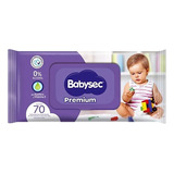 Toallitas Húmedas Babysec Premium 12 Paq De 70 Un