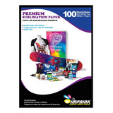 Pack Sublimacion Premium A4 300 Hojas Marca Imprink