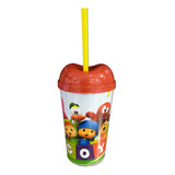 Vaso Pitillo Pocoyo Botilito Sorpresa Piñata  X12 Und 