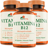 6 Meses Vitamina B12 553mg 180 Caps Vegetal Metilcobalamina