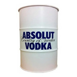 Adesivo Decorativo Absolut Vodka Tambor 200l Tonel