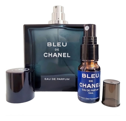 Perfume Masculino Bleu De Chanel Parfum 10ml P/ Ostentar Sem Ter Dinheiro