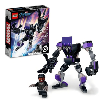 Kit Lego Marvel Armadura Robótica De Black Panther 76204 Cantidad de piezas 124 | Meses sin interés