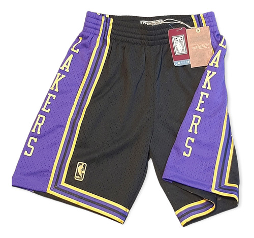 Short Nba Los Angeles Lakers Mitchell And Ness Reload 2.0