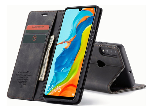 Capa Para Huawei P30/ P30 Pro/ P30 Lite/ Nova 4e Couro Flip