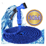 Mangueira De Agua Dobravel Azul De 30m Com Dupla Roupagem