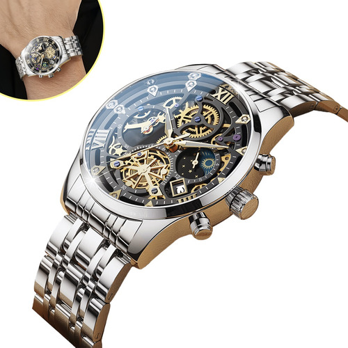 Relojes Para Hombre Elegante Reloj Analógico Con Estilo