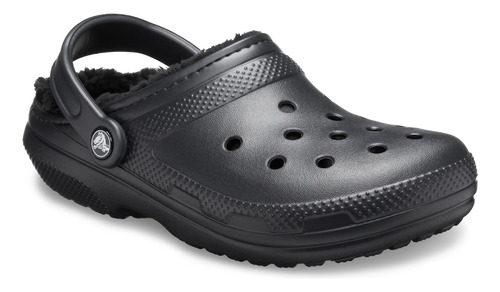 Zuecos Unisex Crocs Classic Lined Clog  Black/black