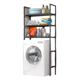 Mueble Organizador De Baño Lavadora Rack 3 Niveles