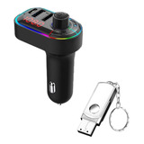 Transmisor Fm Bluetooth Dual Usb Mp3 Auto + Pendrive 