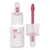 Labial Peripera Ink Velvet #38 Bright Pink Mate Coreano 