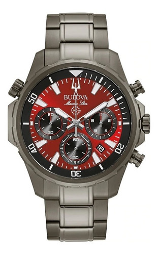 Reloj Bulova Marine Star Crono 98b350 Hombre Original       