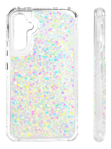 Funda Para Motorola Uso Rudo 3 En 1 Mujer Luminoso Brillante