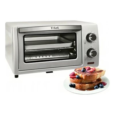 T-fal Horno Tostador Mini, Acero Inoxidable, Of500emx Gris | Envío gratis