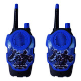 Walkie Talkie Infantil Policia Rádio Comunicador