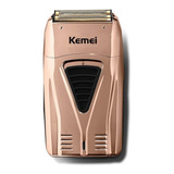 Afeitadora Inalámbrica Rose Gold Kemei Km-3384