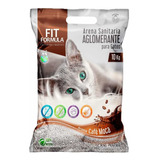 Arena Aglutinante Gato Fit Formula 10 Kg Moka