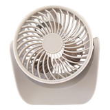 Ventilador Portatil Blanco Usb Con Bateria Recargable 