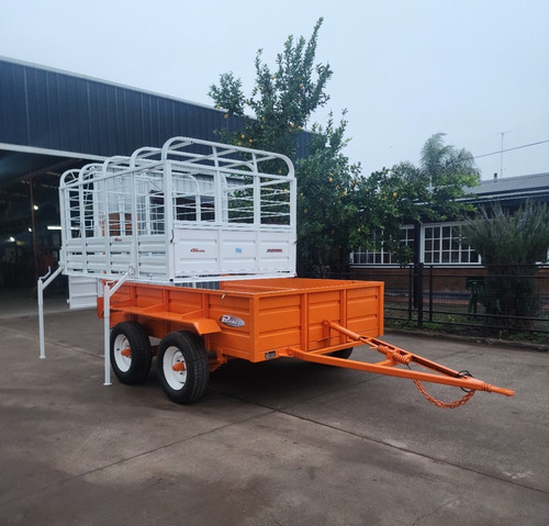 Acoplado 3 Mts Carro Vaquero Jaula Trailer Desmontable