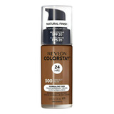 Base De Maquillaje Líquida Revlon Colorstay Tono 500 Walnut - 30ml 100g