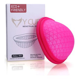 Disco Menstrual Ycup Modelo Flat Fit Extra Fino 2 Aros