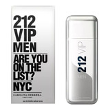 Carolina Herrera 212 Vip Men 100ml Original + Brinde