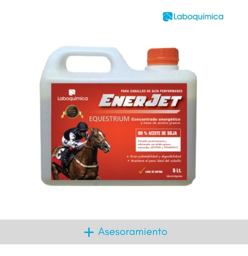 Enerjet Aceite Para Caballos Training. Bidón X 5 Lts.