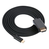 Adaptador Usb C 3.1 Thunderbolt 3 A Hdmi Macho 1.8m