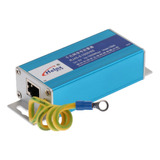 Protector De Sobretensión Ethernet Lan 1000mbps Rj-45 Para