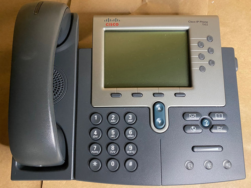 Telefone Cisco Ip Phone 7962 Antigo Usado Escritório 