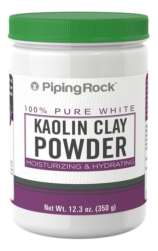 Arcilla Blanca Caolin Kaolin Clay Powder 350 Gr Humectante