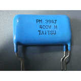 0,39 X 400 Volt Poliester Capacitor Made In Japan Lote De 10