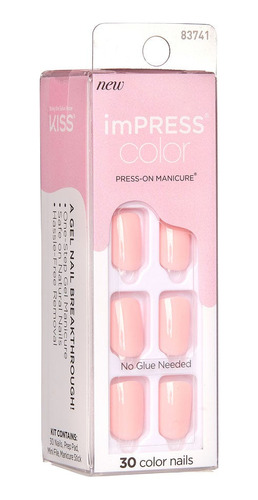 Uñas Impress Color Pick Me Pink