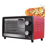 Horno De Mesa Electrico 13l Acero Inoxidable Temporizador