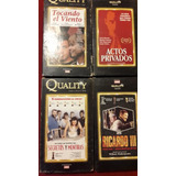 Lote Películas Clásicas Contemporáneas Parte 3 [5 Vhs]