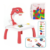 Brinquedo Mesa Projetor Tetris Educacional Infantil Desenho