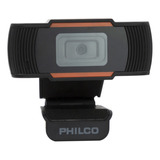 Camara Webcam Usb Philco 720p Hd W1143 Black