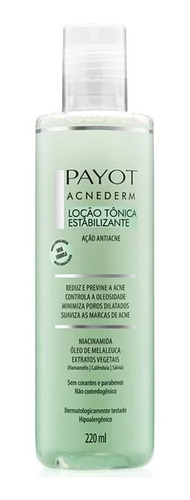 Loção Tônica Estabilizante Acnederm Payot 220ml