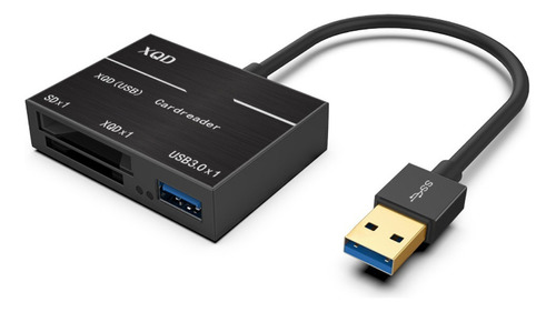 Tipo-c Para Xqd/sd Leitor Cartão De Alta Velocidade Usb3.0